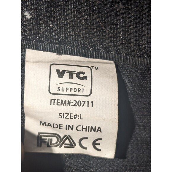 VTG BELT BRACE (UNISEX) ADJUSTABLE LOWER BACK LUMBAR SUPPORT FOR PAIN RELIEF NEW - Picture 6 of 14